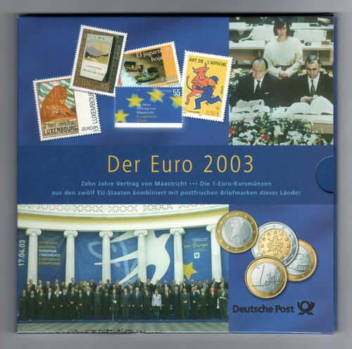 Der euro 2003 münzen - der, 1