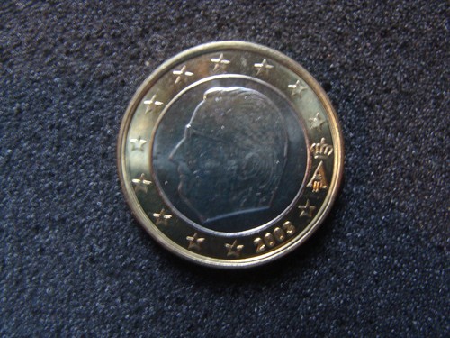 Euro kursmünze belgien - 1,