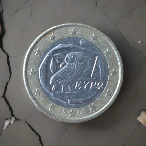 Griechenland euro kursmünze - 1,
