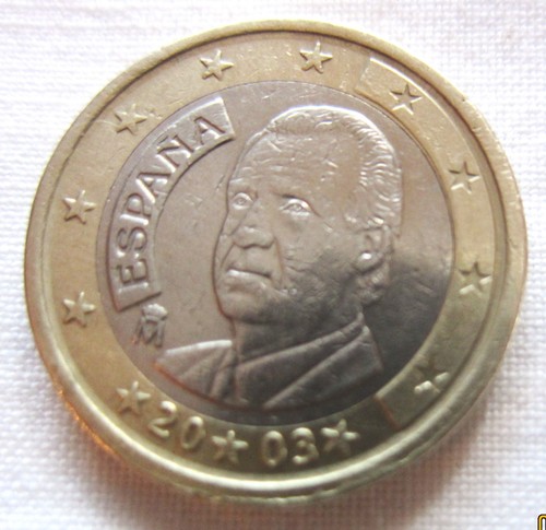 Münze spanien euro - münze, 1