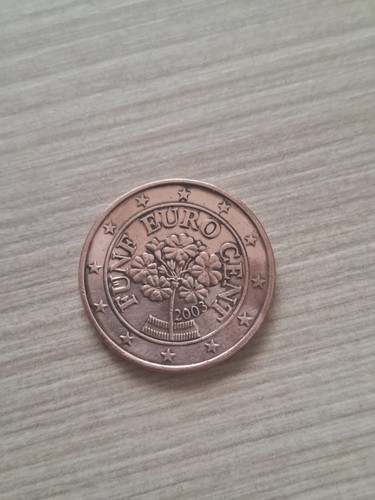 Euro cent münzen 2003 - 5,