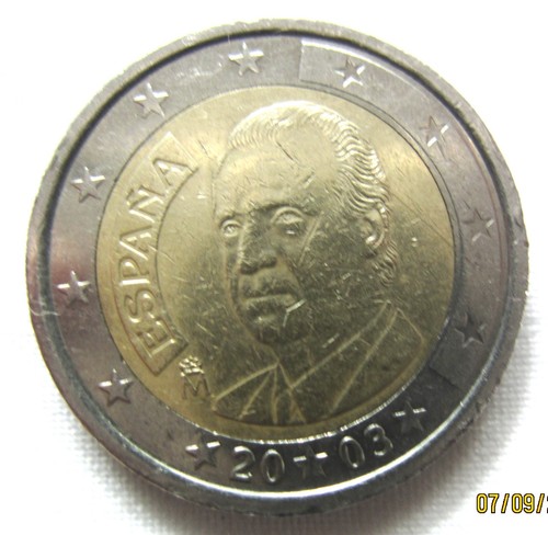 Münze spanien euro 2003 - /,