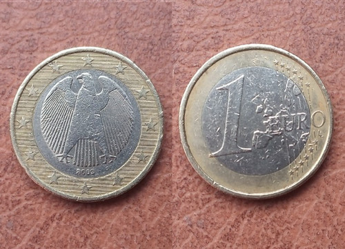 Euro münze coin - 1,