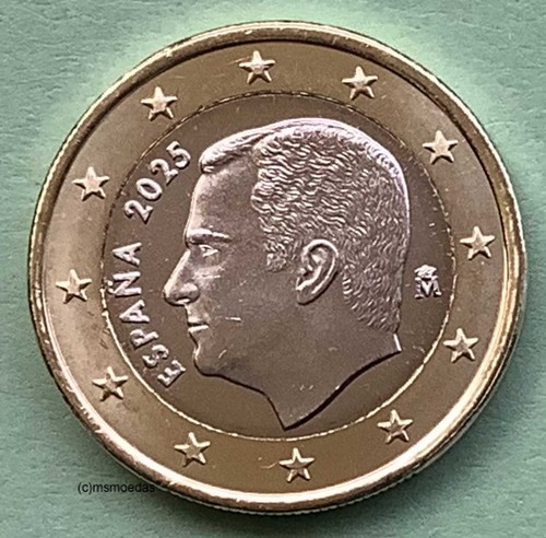 Spanien euro münze - 1,