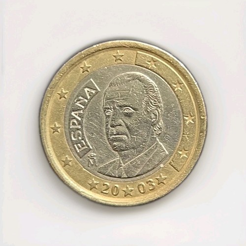 Münze euro spanien 2003 - münze, 1