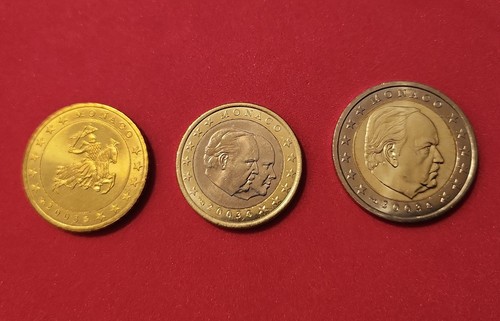 Monaco 2003 euro 1 - 2003:, euro,