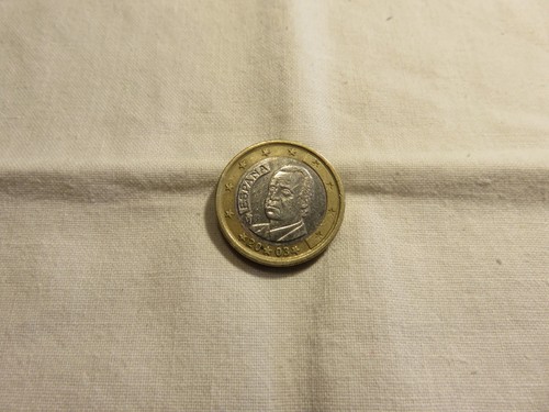 Euro münze spanien - 1, 2003