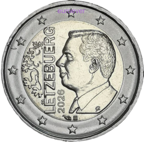 Euro kursmünze unc - 2, lose